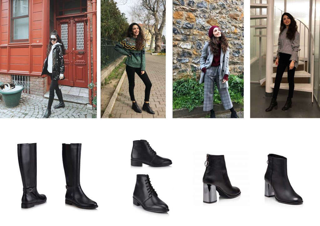 black boot outfits