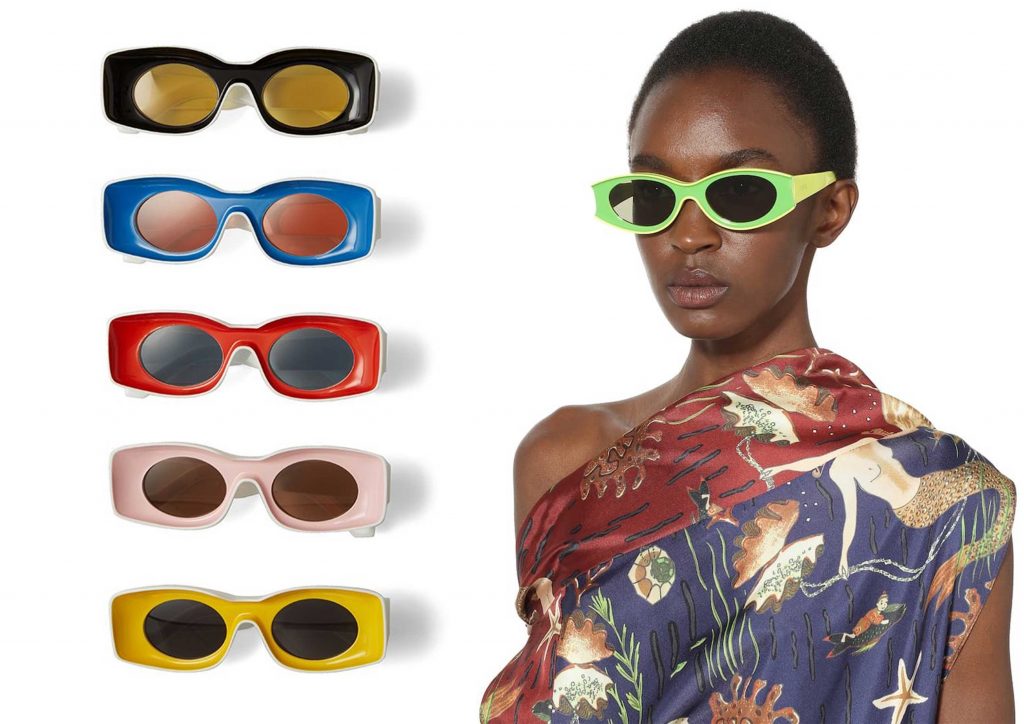 trendy woman sunglasses