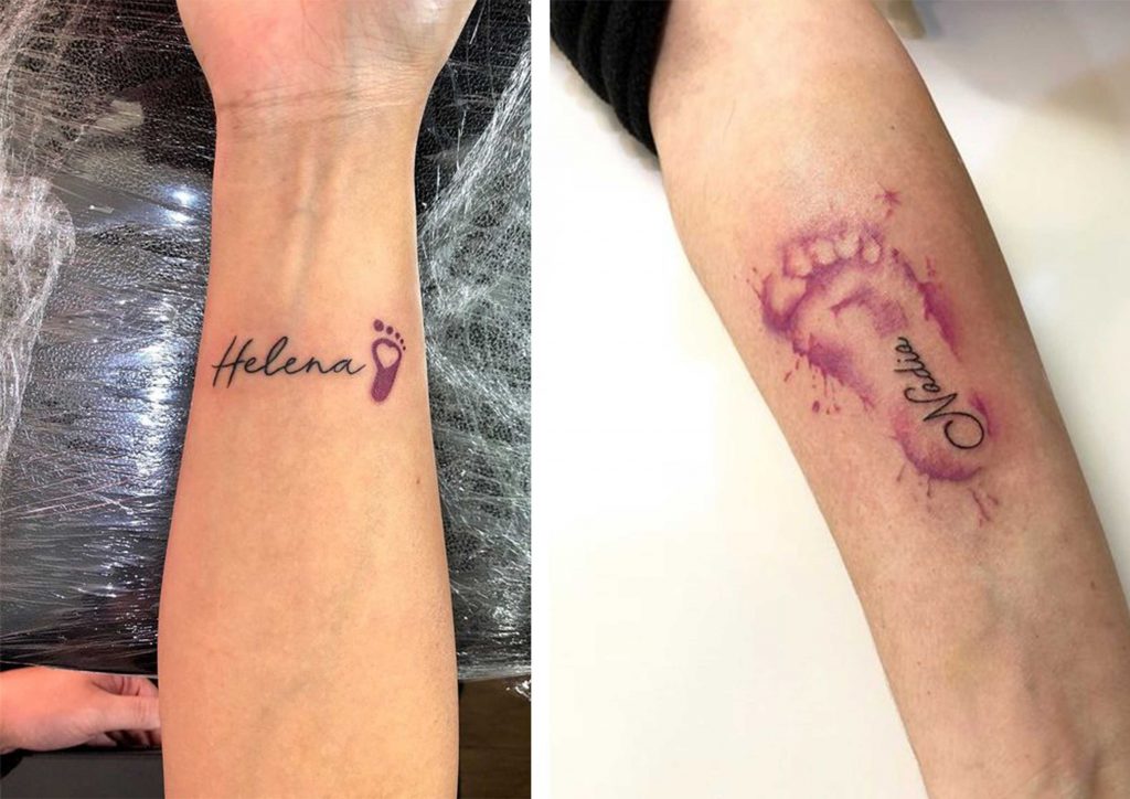 Children's Name Tattoos for Moms - FashionActivation Children's Name Tattoos for Moms - FashionActivation