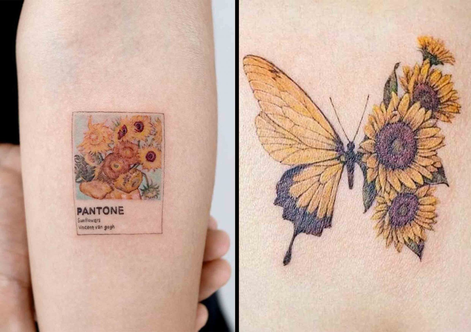 Sunflower Tattoo Meaning & Creative Inspirations - FashionActivation