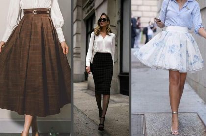 20 Types of Skirts-Ultimate Guide for You - FashionActivation