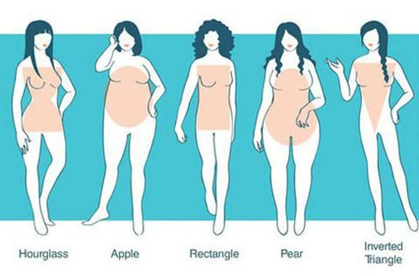apple body shape