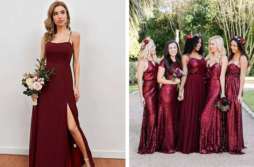 burgundy_bridesmaid_dresses