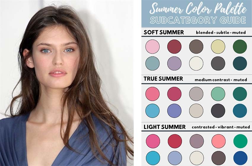 soft summer color palette