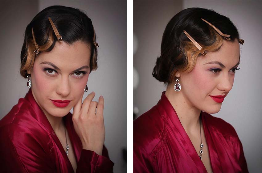 30s Hairstyles and Makeup