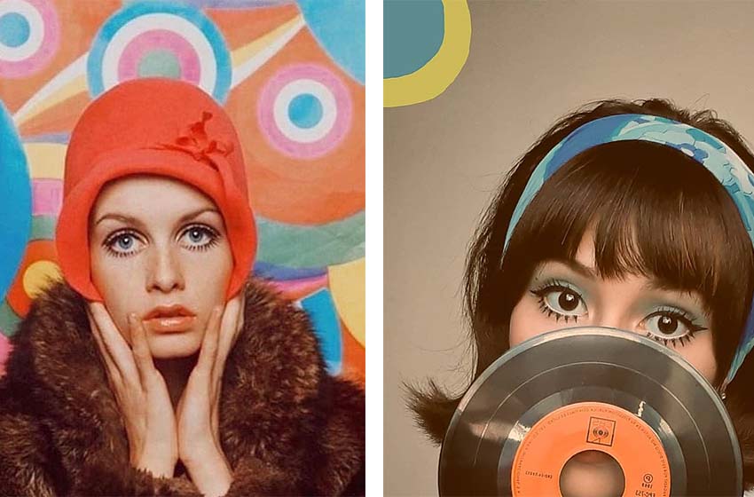 60s Hairstyles and Makeup vintage aesthetic outfits