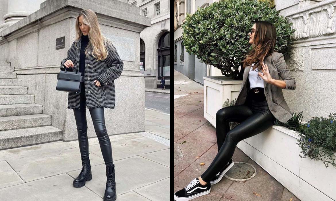 Leather Leggings Outfit - FashionActivation